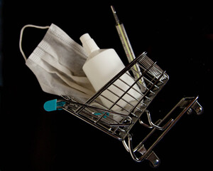 details of the sewing machine. working at home at a sewing machine.
