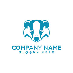 badger logo design template inspiration, vector illustration