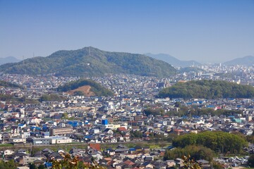 Fototapeta na wymiar Himeji City, Japan