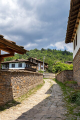 Village of Kovachevitsa with nineteenth century houses, Bulgaria