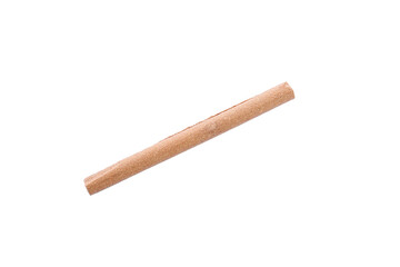 One aromatic incense stick isolated on white