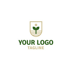 Plant, leaves, sprout in a hand icon. Symbol, logo illustration. Vector graphics