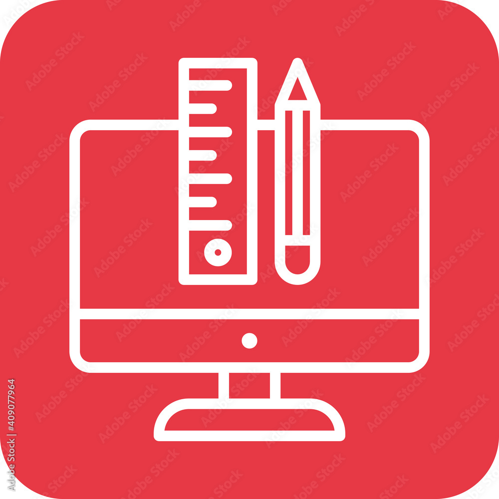 Sticker Design Tools Icon