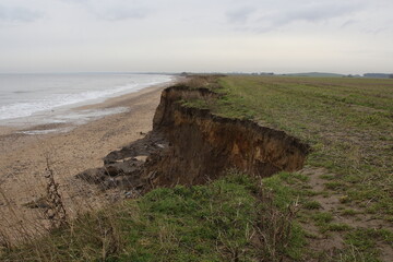 Coastal erosion in the UK