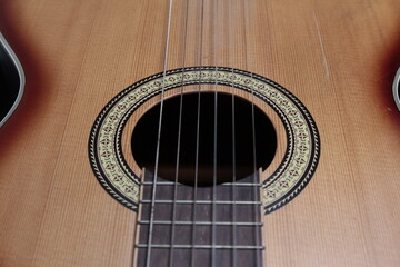 Obraz premium Classical orange guitar