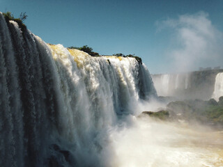 waterfall in iguazu falls