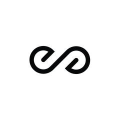 modern geometric simple logo design initiasl branding ,icon. vector ilustration .