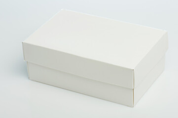 Rectangle white box isometric