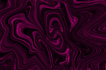 Abstract black and purple liquid marble texture background vector