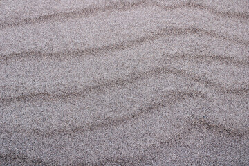 Colorado frozen sand dune ripples 