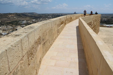 Fortress Cittadella in Victoria Rabat, Gozo Malta 