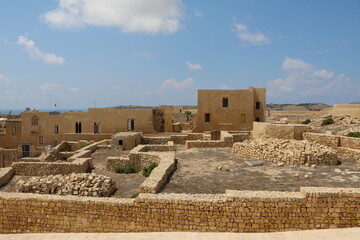 Fortress Cittadella in Victoria Rabat, Gozo Malta 