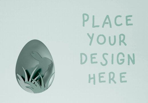 Easter Design Concept Mockup