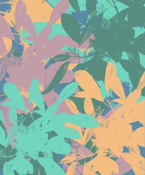 seamless pattern with flowers