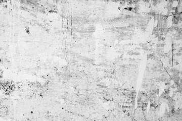 Texture of a concrete wall with cracks and scratches which can be used as a background