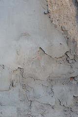 Gray concrete wall texture background, cement wall, bulk plaster texture, for designers