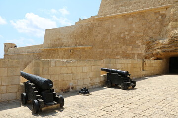 Defense of the Cittadella in Rabat Victoria, Gozo Malta