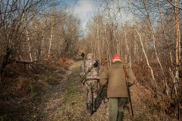Fotobehang hunting © Dung