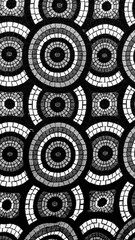 black and white seamless pattern