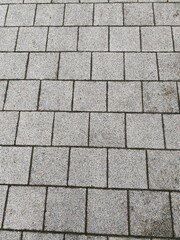 stone block paving