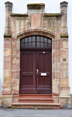 Fototapeta na wymiar Eingangsportal zum Marstall