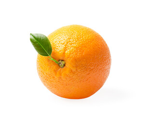 Orange fruit isolated on white