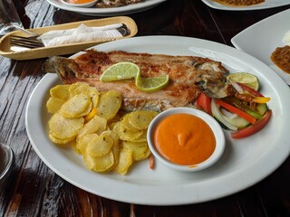 Fish in the Andes
