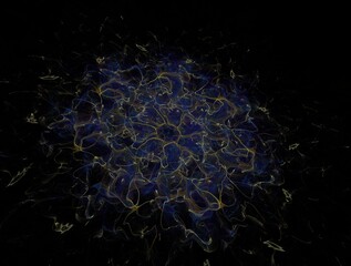 Imaginatory fractal background Image