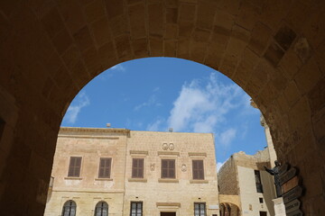 The old Castello Il-Kastell in Victoria Rabat, Gozo Malta