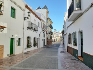 View on building landmarks in Cordoba, Spain