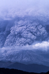 Mt. St. Helens eruption, May 18, 1980.