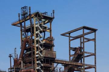 Fototapeta na wymiar Phoenix-West steelworks
