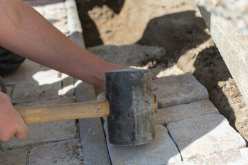 Craftsmen Laid Natural Stones