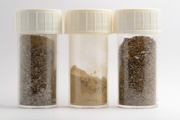 
different soil samples