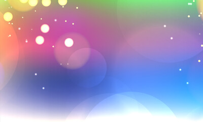 Fototapeta premium Abstract shiny blurred lights background stock illustration