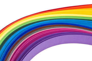 Obraz premium rainbow paper