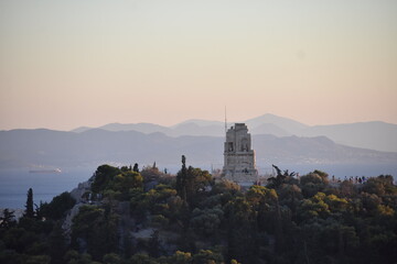 Overlooking Athens