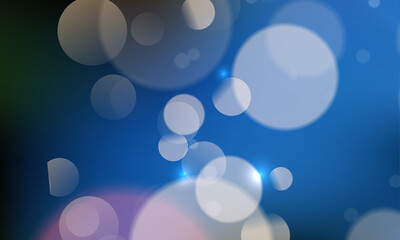 Abstract shiny blurred lights background stock illustration