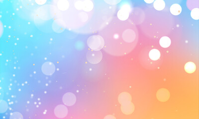 Obraz premium Abstract shiny blurred lights background stock illustration