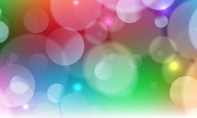 Abstract shiny blurred lights background stock illustration