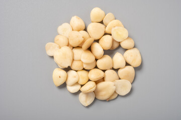 top view herb KuXingRen or Semen Armeniacae Amarum