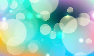 Abstract shiny blurred lights background stock illustration