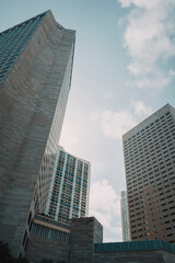Fototapeta na wymiar Hochhäuser in Miami, Florida