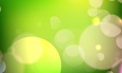 Naklejka premium Abstract shiny blurred lights background stock illustration