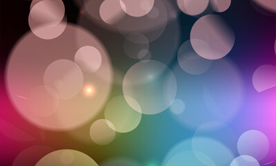 Abstract shiny blurred lights background stock illustration