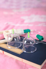 Cupping tools of traditional Chinese medicine in medical books