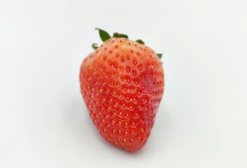 strawberry on a white background