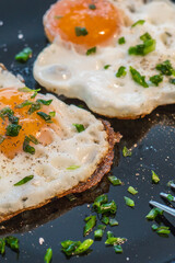 fried eggs