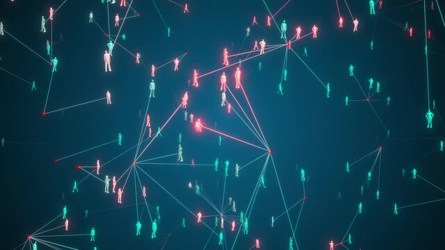 Contact tracing network infected person identification Covid-19 virus pandemic