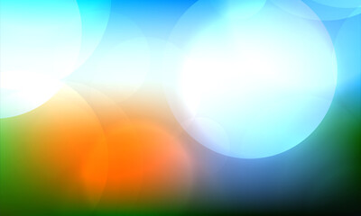 Abstract shiny blurred lights background stock illustration